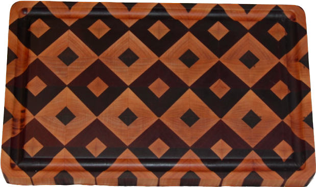 Eternal Diamonds - End Grain Cutting Board